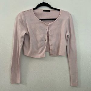 Pink Brandy Melville cardigan